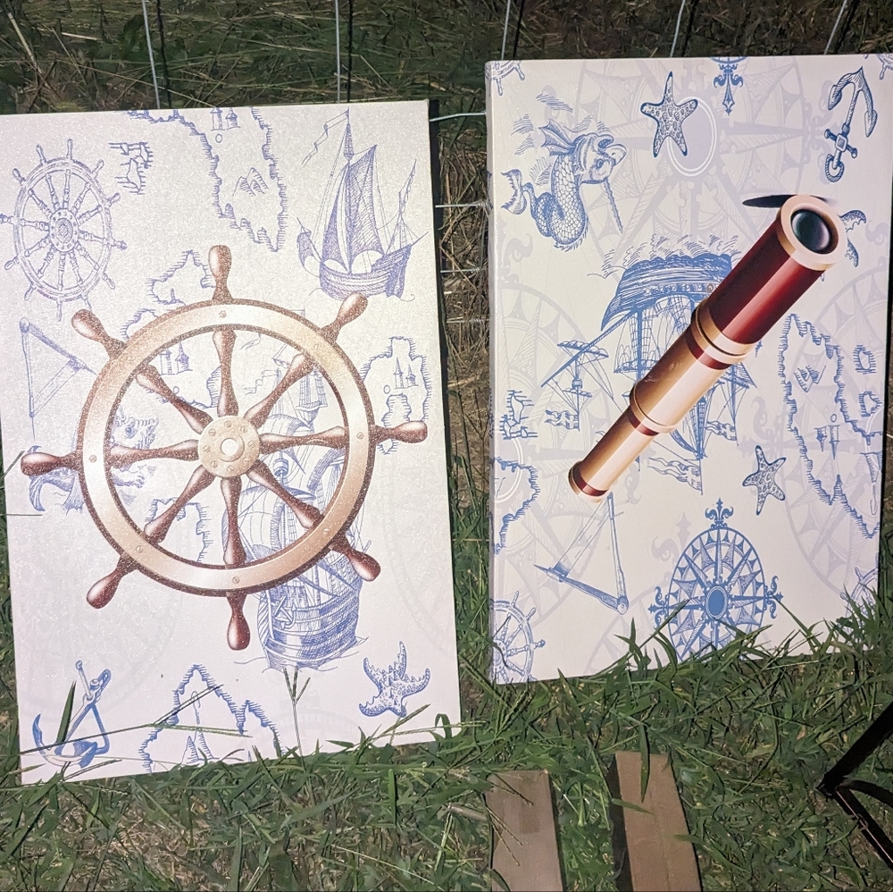 Nautical theme wall decor